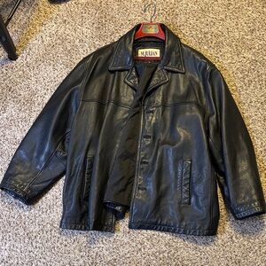 Wilsons Leather Men's Black Jacket